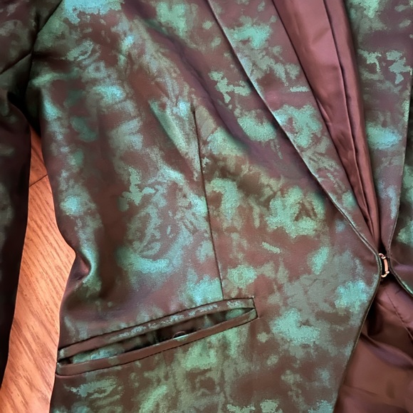 Emerald Shine Effect Blazer - Picture 8 of 9